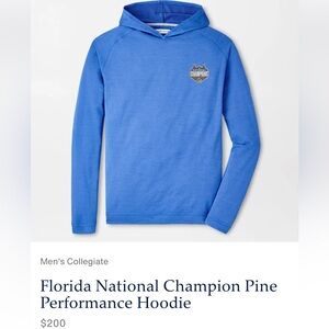 PETER MILLAR Florida National Champion Pine Performance Hoodie